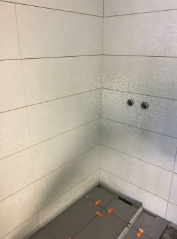Bilde av flislegging på bad